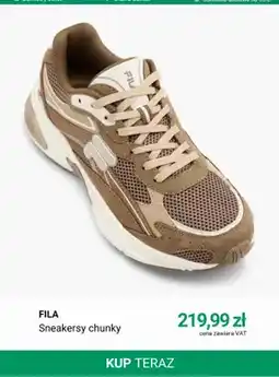 Deichmann Sneakersy chunky Fila oferta