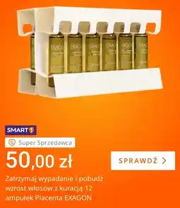 Allegro Kuracja do włosów Placenta Exagon oferta