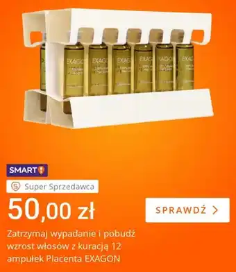 Kuracja do włosów Placenta Exagon