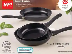 Biedronka Zestaw 3 patelni Emalia Olkusz oferta