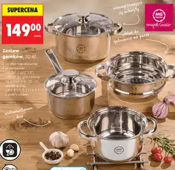 Biedronka Zestaw garnków MG home, 10 el oferta
