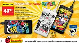Biedronka Powerbank Setty oferta