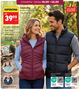 Biedronka Kamizelka puchowa damska lub męska CLEVÉ oferta