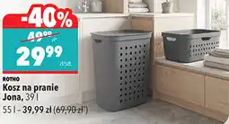 Biedronka Rotho Kosz na pranie Jona oferta