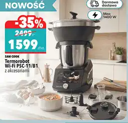 Biedronka SAM COOK Termorobot Wi-Fi PSC-11/B1 z akcesoriami oferta