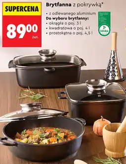 Biedronka Brytfanna z pokrywką Smukee oferta