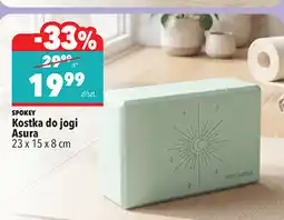 Biedronka Spokey Kostka do jogi Asura oferta