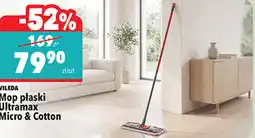 Biedronka Vileda Mop płaski Ultramax Micro & Cotton oferta