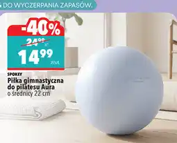Biedronka Spokey Piłka gimnastyczna do pilatesu Aura oferta