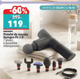 Biedronka Gymtastic Pistolet do masażu Gymgun Fit 2.0 oferta