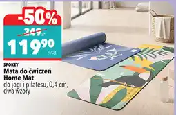 Biedronka Spokey Mata do ćwiczeń Home Mat oferta
