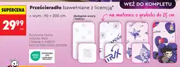 Biedronka Prześcieradło bawełniane z licencją Netflix K-POP Demon Hunters oferta