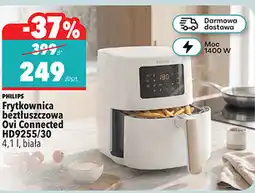 Biedronka PHILIPS Frytkownica beztłuszczowa Ovi Connected HD9255/30 oferta