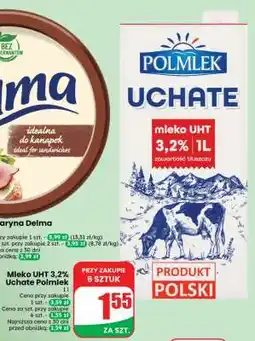 Dino Mleko UHT 3,2% Uhate Polmlek oferta