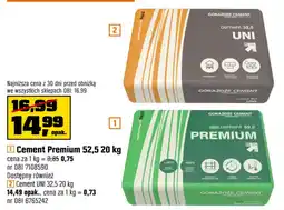 OBI Cement Premium 52,5 oferta