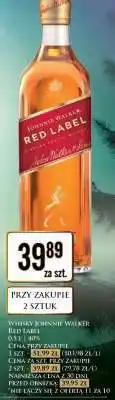 Dino Whisky Johnnie Walker Red Label oferta