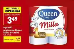 Biedronka Ręczniki papierowe Queen Milla, 2=4 rolki oferta