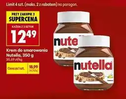 Biedronka Krem do smarowania Nutella 350 g oferta