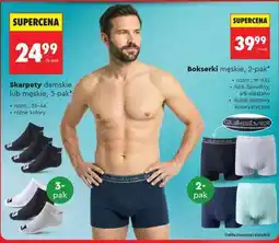 Biedronka Bokserki męskie , 2 pak oferta