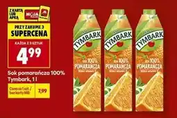 Biedronka Sok pomarańcza 100% Tymbark, 1l oferta