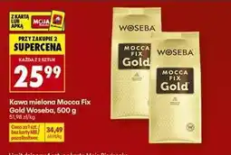 Biedronka Kawa mielona Mocca Fix Gold Woseba 500 g oferta