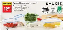 Biedronka Pojemniki szklane na żywność oferta
