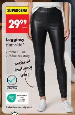 Biedronka Legginsy damskie oferta
