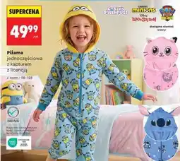 Biedronka Piżama jednoczęściowa z kapturem z licencją oferta