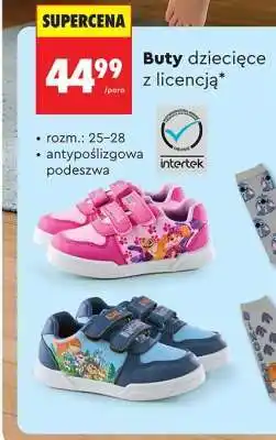 Biedronka Buty dziecięce z licencją oferta