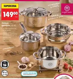 Biedronka Zestaw garnków, 10 el oferta