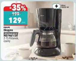 Biedronka Ekspres przelewowy HD7461/20 oferta