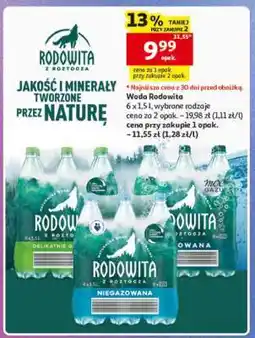 Auchan Woda Rodowita oferta