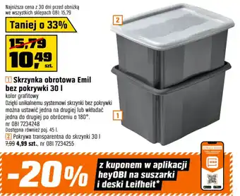 Skrzynka obrotowa Emil