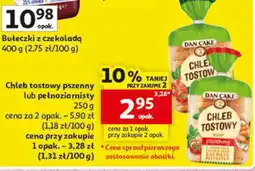 Auchan Chleb tostowy pszenny lub pełnoziarnisty oferta