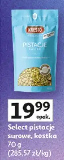 Auchan Select pistacje surowe, kostka oferta