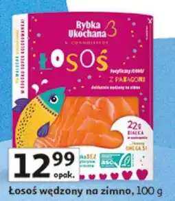 Auchan Łosoś wędzony na zimno oferta