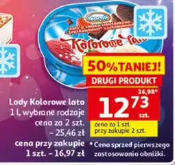 Auchan Lody Kolorowe Lato oferta