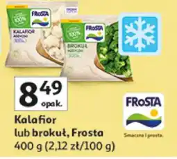Auchan Kalafior lub brokuł, Frosta oferta