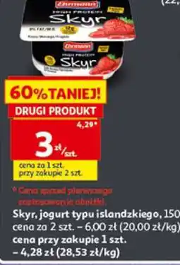 Auchan Ehrmann Skyr oferta