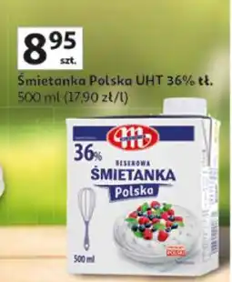 Auchan Śmietanka Polska UHT 36% tł oferta
