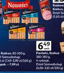 Auchan Parówki Krakus oferta