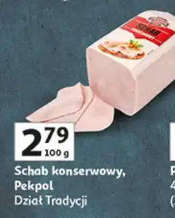 Auchan Schab konserwowy, Pekpol oferta