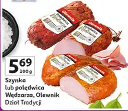 Auchan Szynka lub polędwica Wędzarza oferta