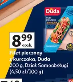 Auchan Filet pieczony z kurczaka Duda oferta