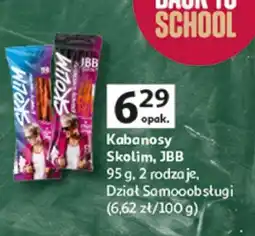 Auchan Kabanosy Skolim, JBB oferta