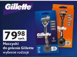 Auchan Maszynki do golenia Gillette oferta