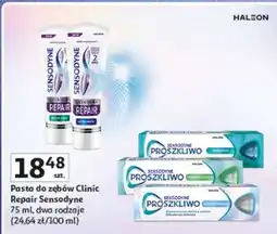 Auchan Pasta do zębów Clinic Repair Sensodyne oferta