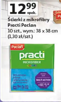 Auchan Ścierki z mikrofibry Practi Paclan oferta