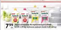 Auchan Płyn lub balsam do mycia naczyń Ludwik oferta