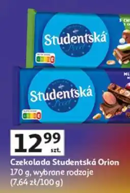 Auchan Czekolada Studentska Orion oferta